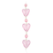 12 Pack: Pink Heart Lampwork Glass Bead Mix by Bead Landing™